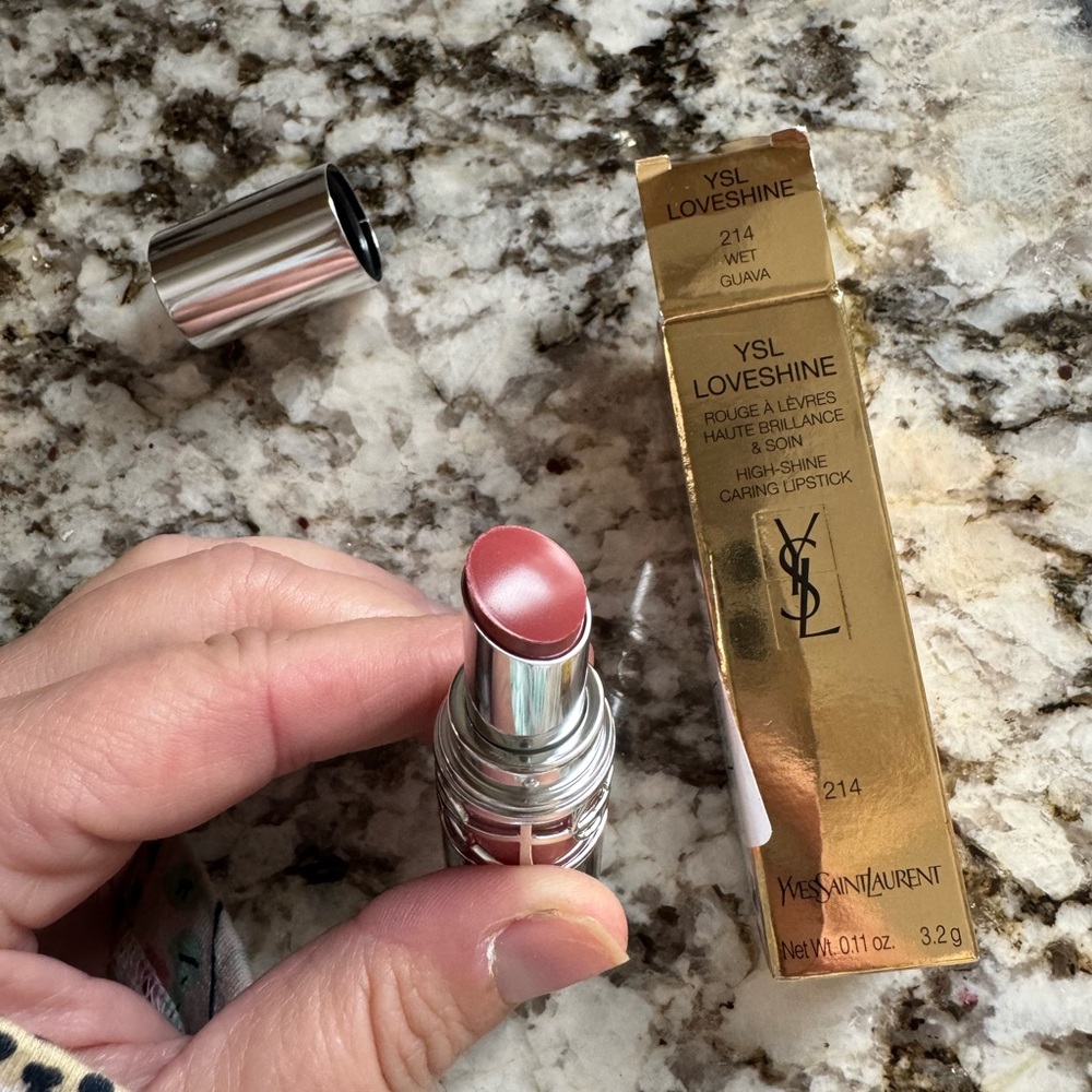 Yves Saint Laurent Loveshine High Shine Caring Lipstick 214 - Picture 1 of 4